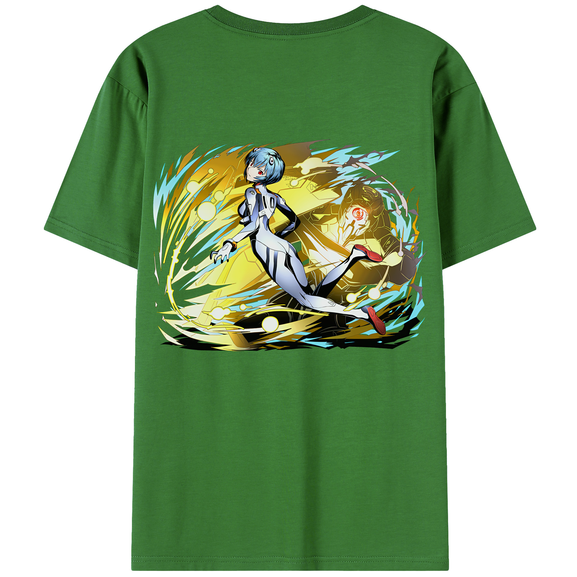 （画像用） EVA 新世紀エヴァンゲリオン レディース半袖Tシャツ(バックプリント)